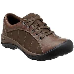 KEEN Women’s Presido Brown Leather lace up shoe size: 9